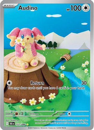 Audino - 151/086 151 - SV Black Bolt Holofoil