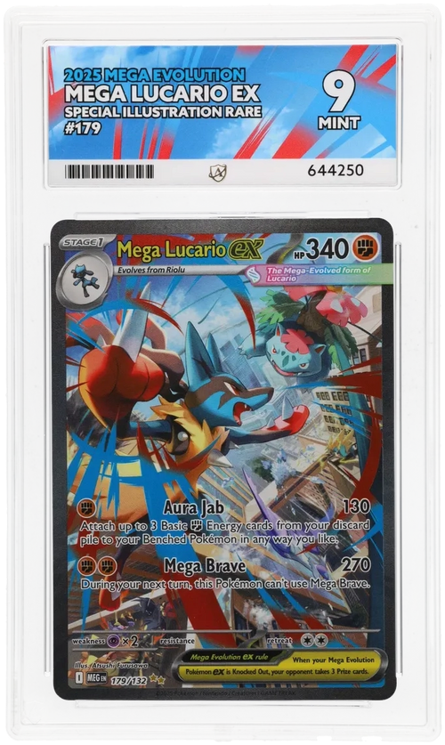 Mega Lucario ex - ACE 9   (Front)