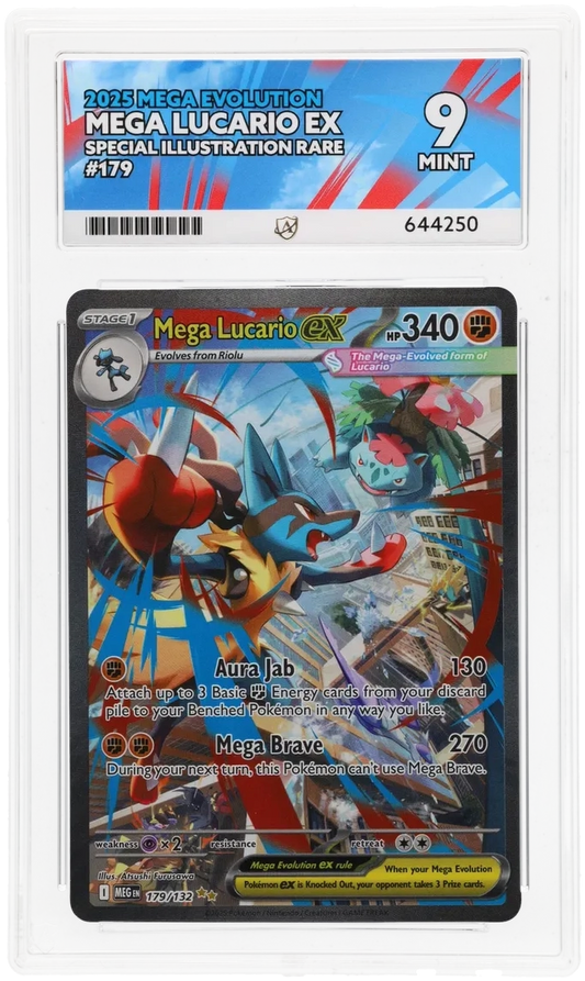 Mega Lucario ex - ACE 9   (Front)