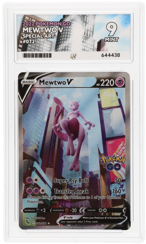 Mewtwo V - ACE 9   (Front)