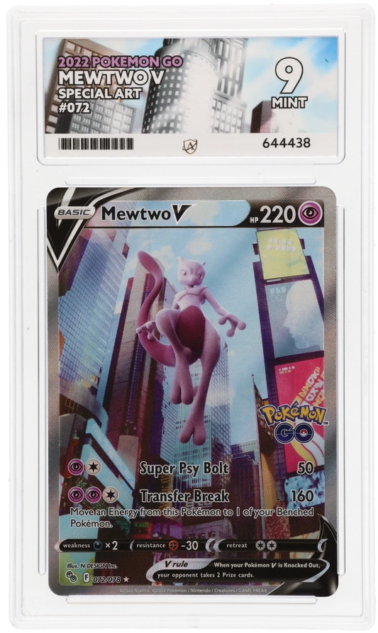 Mewtwo V - ACE 9   (Front)