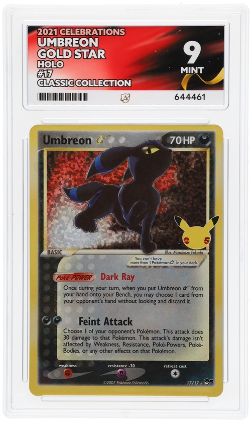 Umbreon Gold Star - ACE 9   (Front)