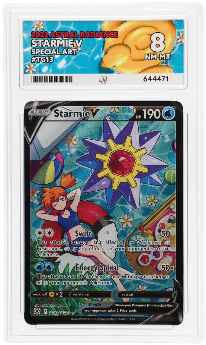 Starmie V - ACE 8   (Front)