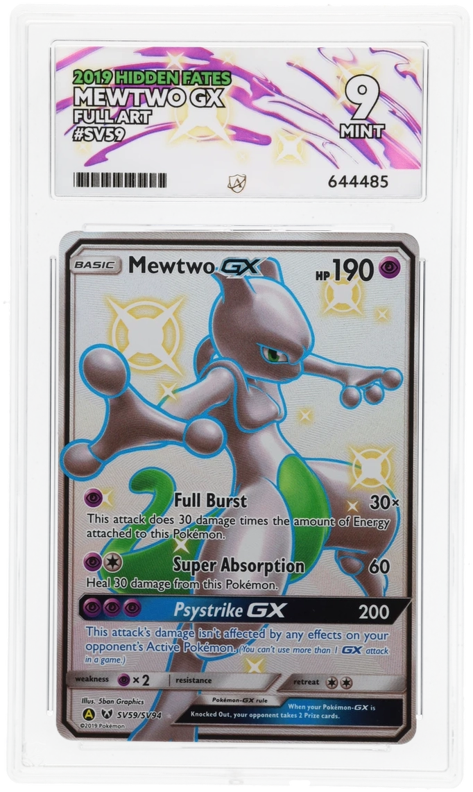 Mewtwo GX - ACE 9   (Front)
