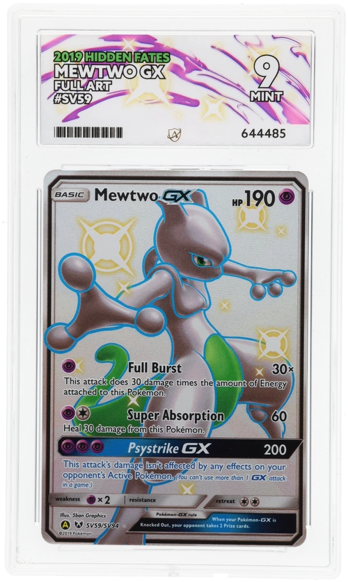Mewtwo GX - ACE 9   (Front)