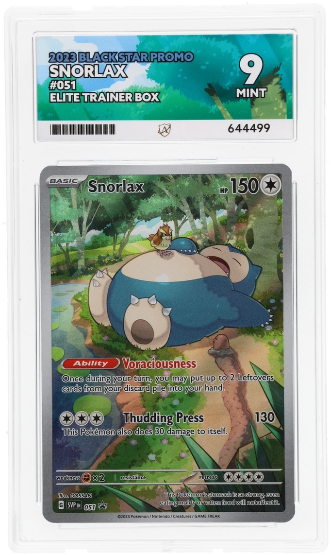 Snorlax - ACE 9   (Front)