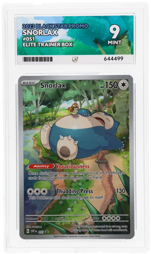 Snorlax - ACE 9   (Front)