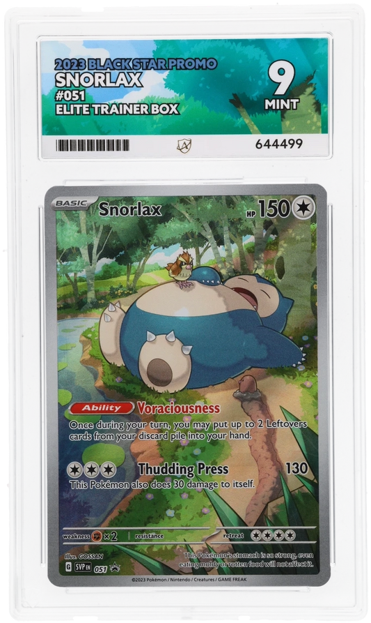 Snorlax - ACE 9   (Front)