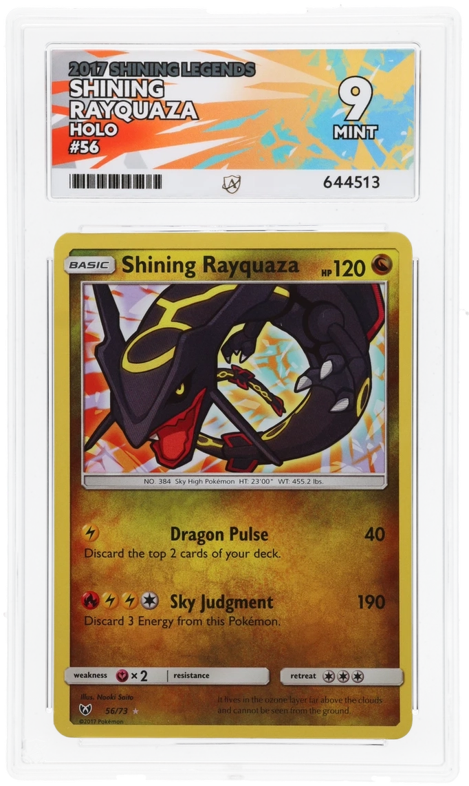 Shining Rayquaza - ACE 9   (Front)