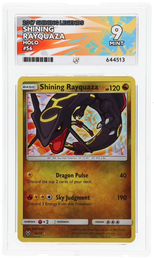 Shining Rayquaza - ACE 9   (Front)