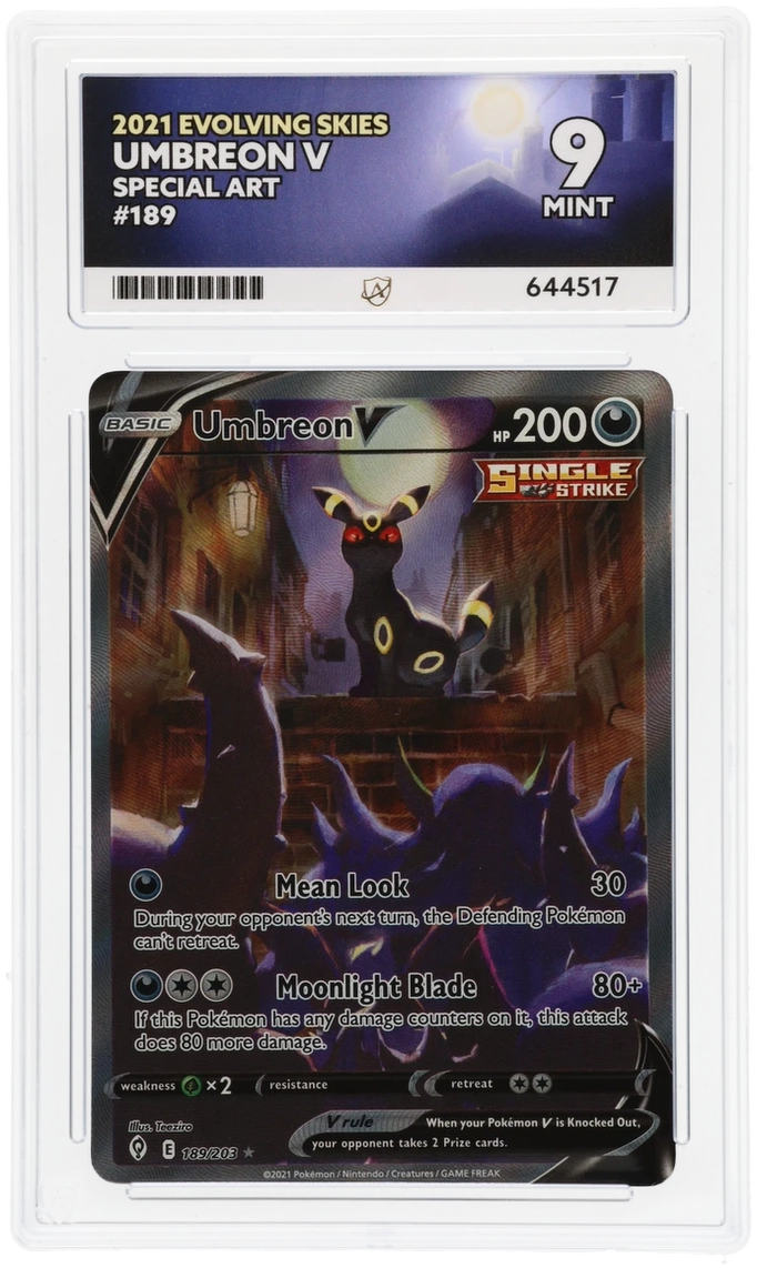 Umbreon V - ACE 9   (Front)