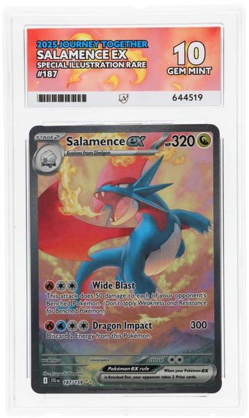 ACE 10 - Salamence ex - 187/159 - Journey Together - Pokemon