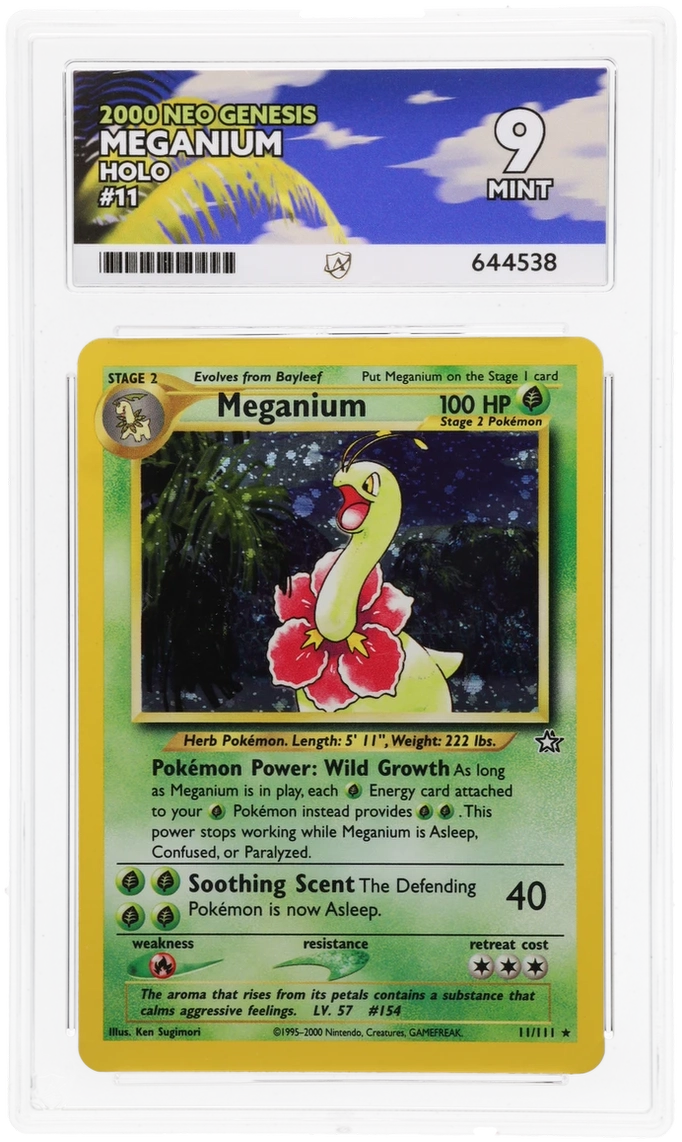 Meganium - ACE 9   (Front)
