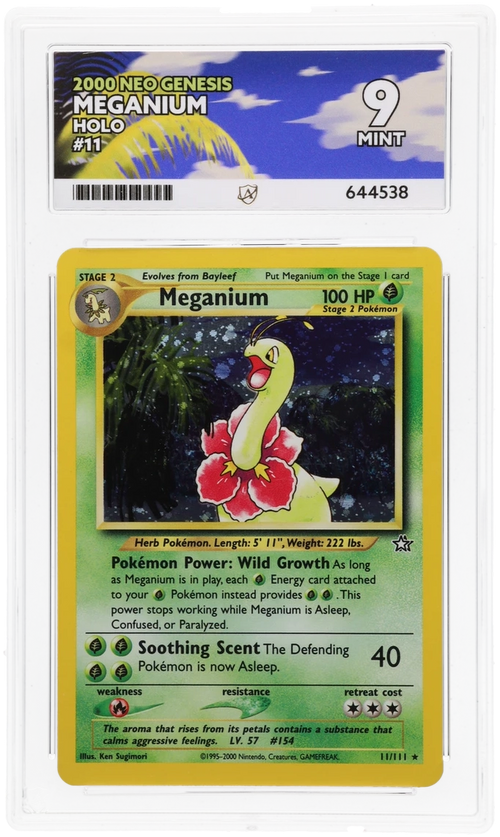 Meganium - ACE 9   (Front)