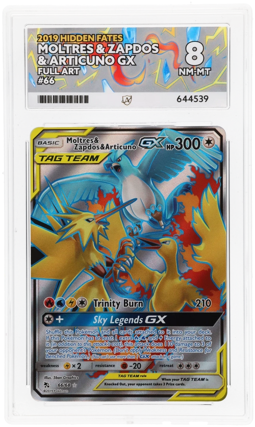 Moltres & Zapdos & Articuno GX - ACE 8   (Front)