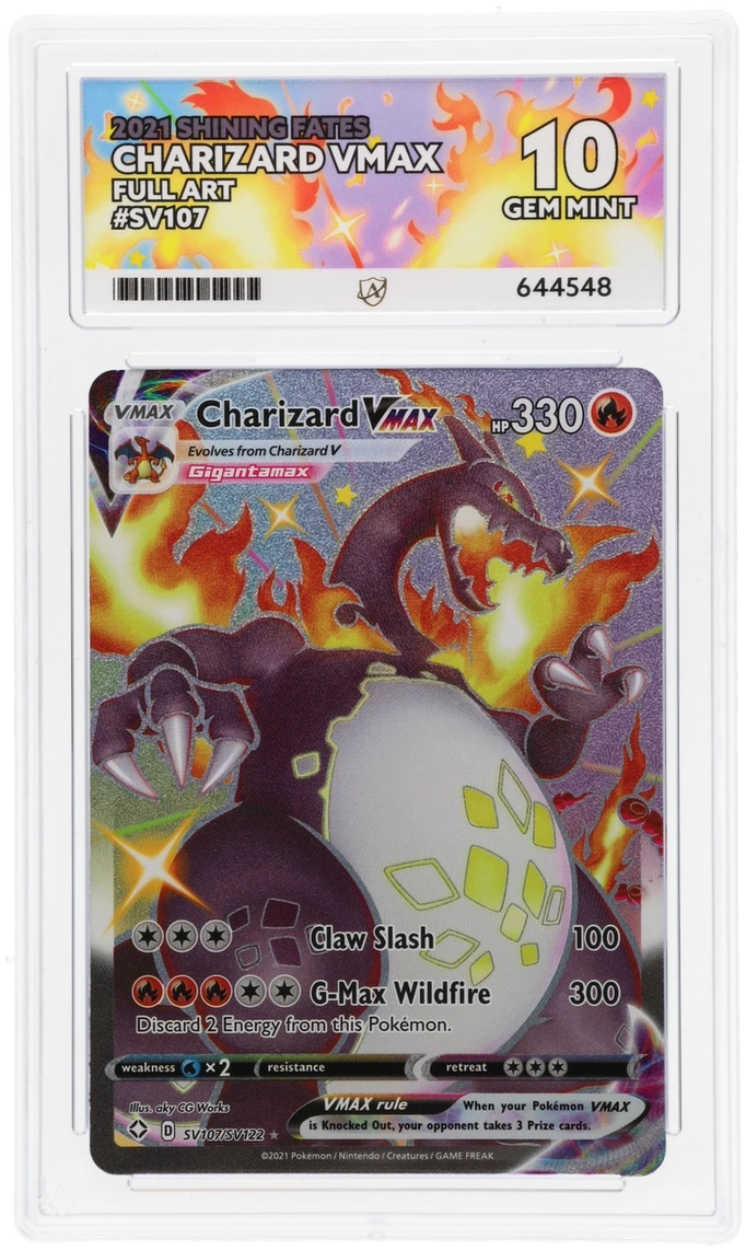 Charizard VMAX - ACE 10   (Front)