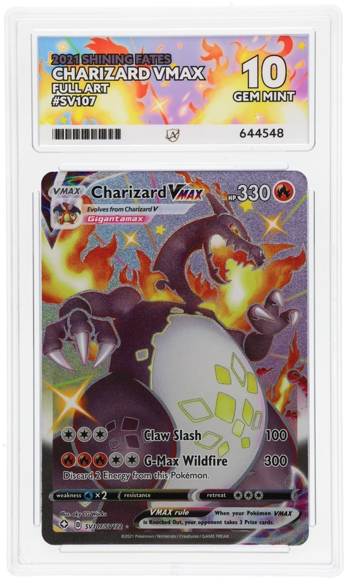 Charizard VMAX - ACE 10   (Front)