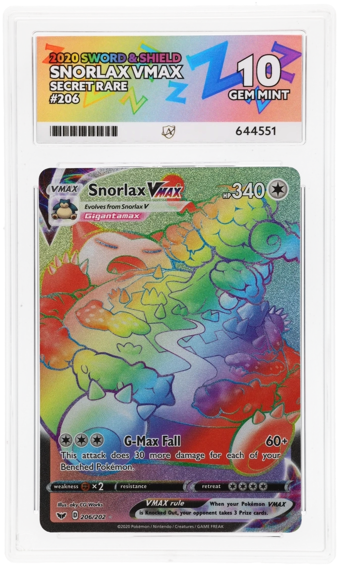 Snorlax VMAX - ACE 10   (Front)