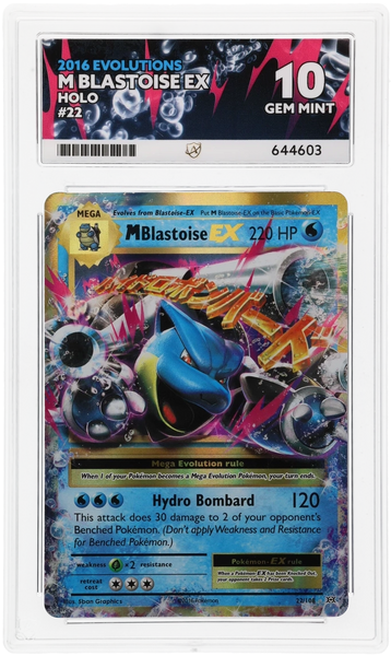 ACE 10 - M Blastoise EX - 22/108 - Evolutions - Pokemon – PokeRand