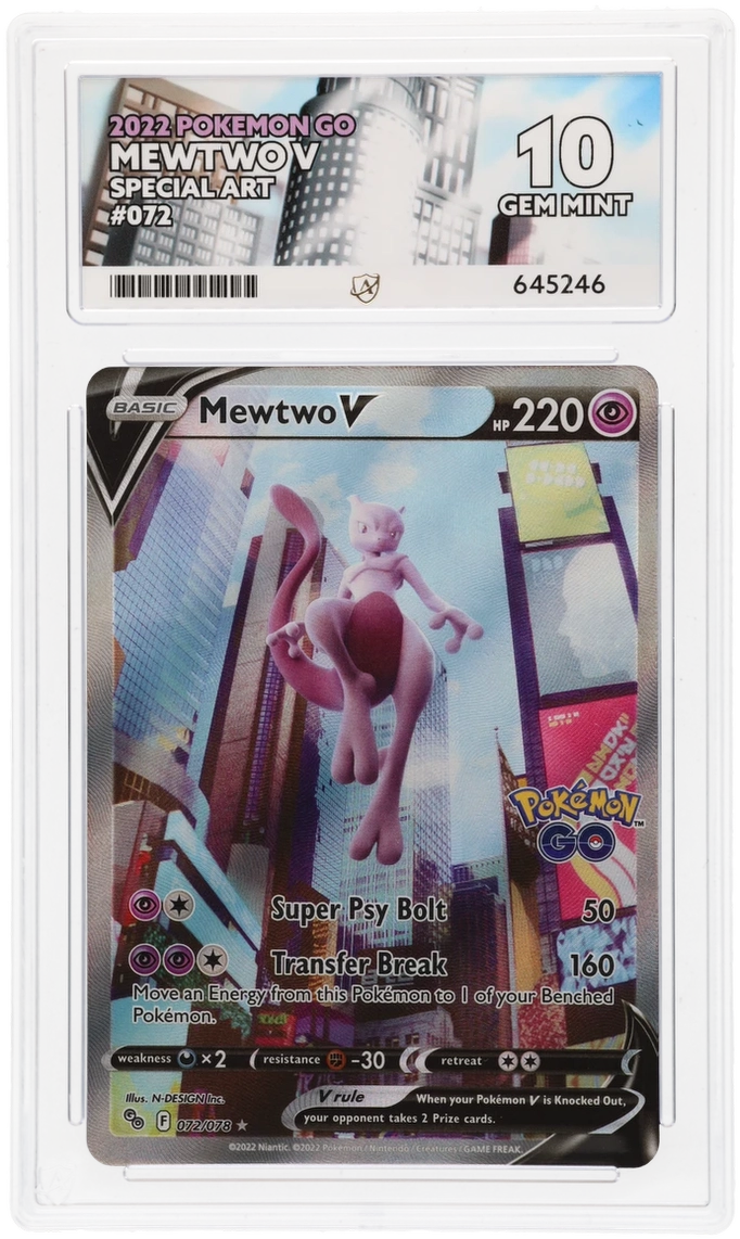 Mewtwo V - ACE 10   (Front)
