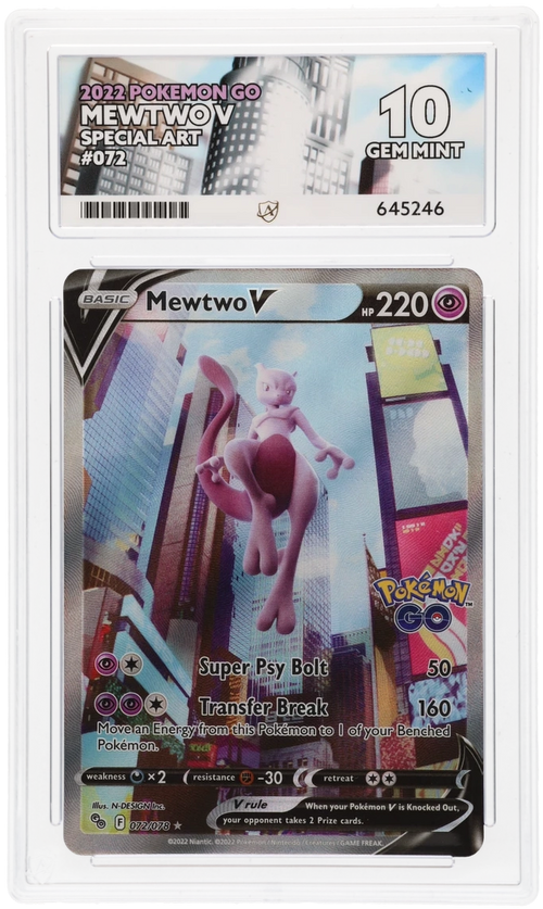 Mewtwo V - ACE 10   (Front)