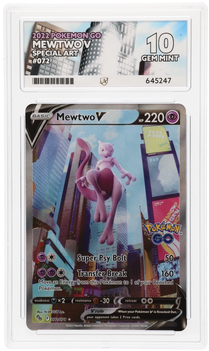 Mewtwo V 072 - Ace 10 - Pokemon Go