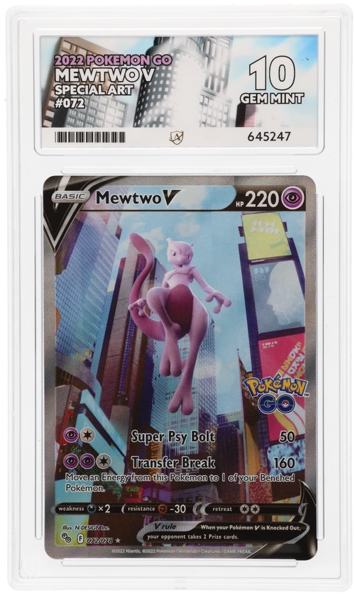 Mewtwo V 072 - Ace 10 - Pokemon Go
