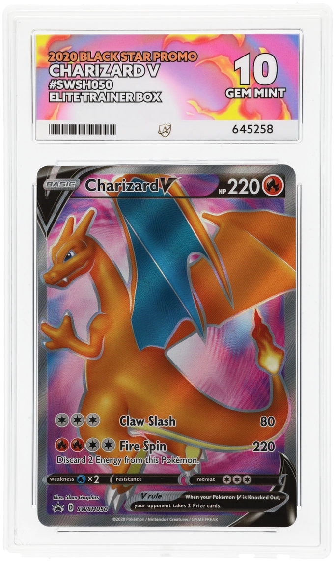 Charizard V - ACE 10   (Front)