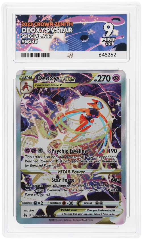 Deoxys VSTAR - ACE 9  OC (Front)