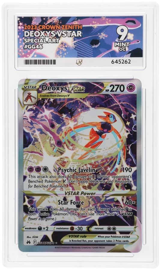 Deoxys VSTAR - ACE 9  OC (Front)