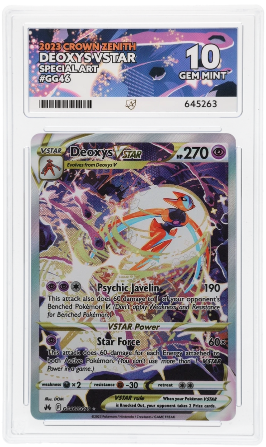 Deoxys VSTAR - ACE 10   (Front)
