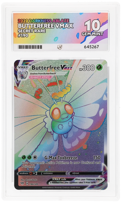 Butterfree VMAX - ACE 10   (Front)