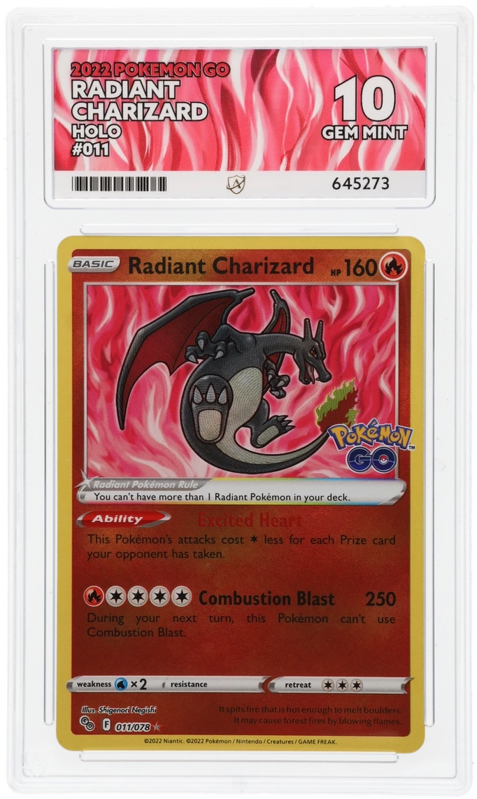 Radiant Charizard - ACE 10   (Front)