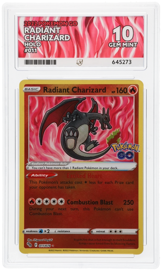 Radiant Charizard - ACE 10   (Front)