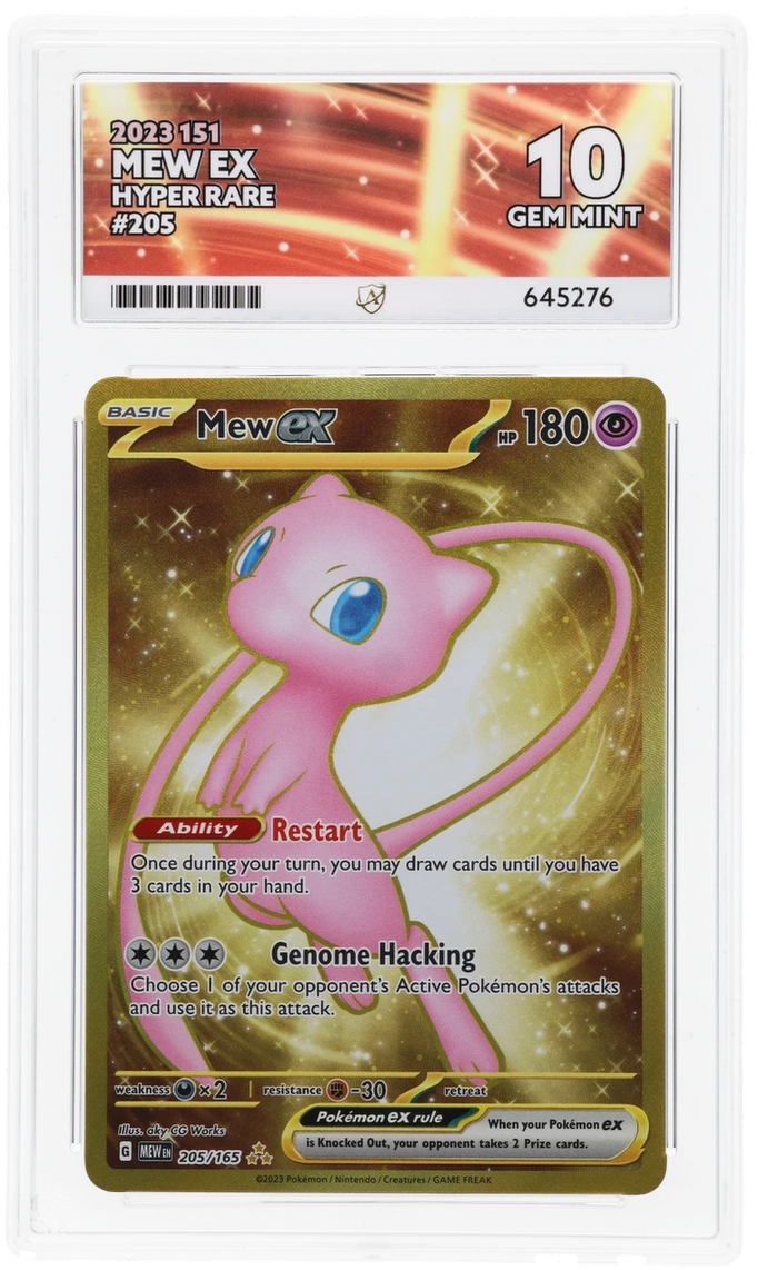 Mew ex - ACE 10   (Front)