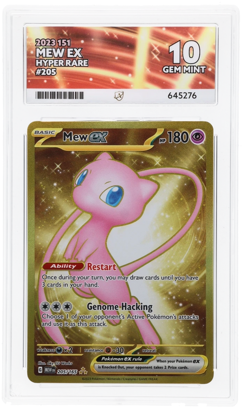 Mew ex - ACE 10   (Front)