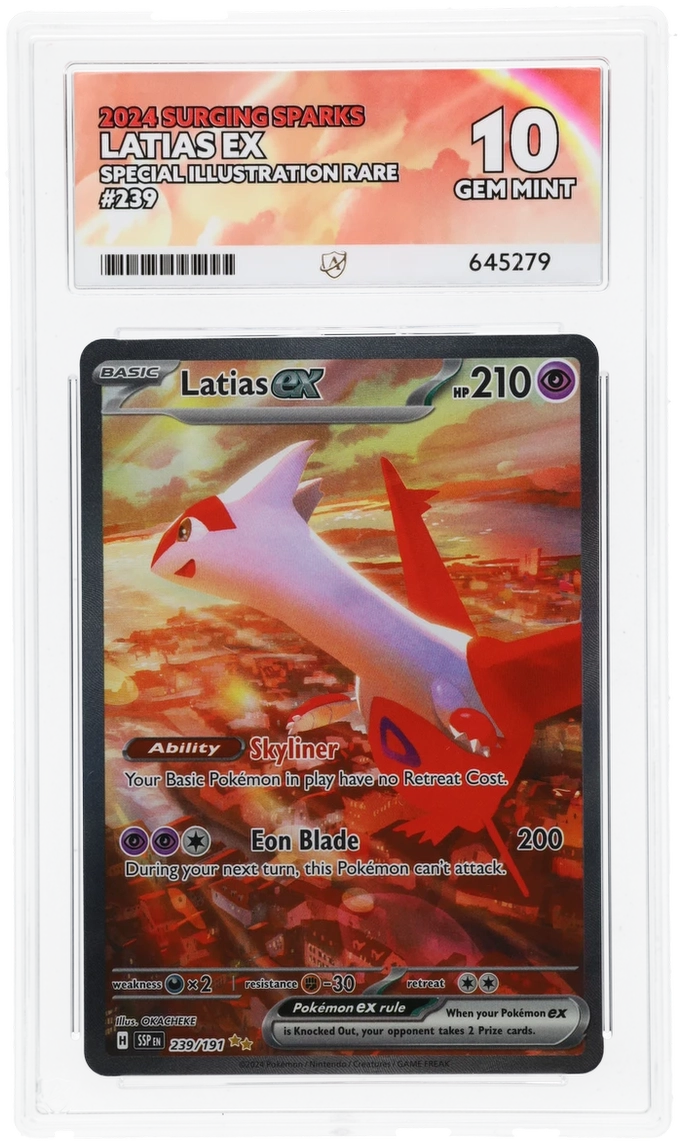 Latias ex - ACE 10   (Front)