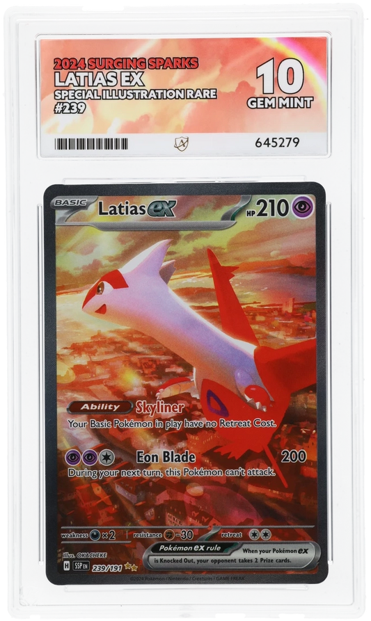 Latias ex - ACE 10   (Front)