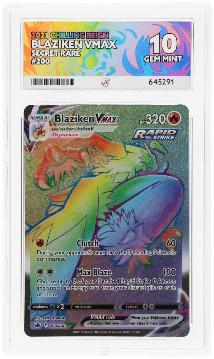 Blaziken VMAX - ACE 10   (Front)