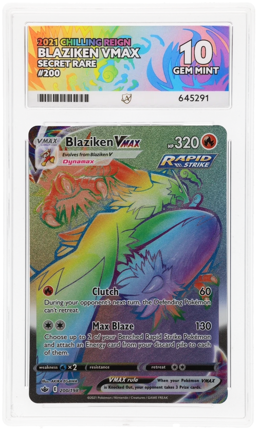 Blaziken VMAX - ACE 10   (Front)