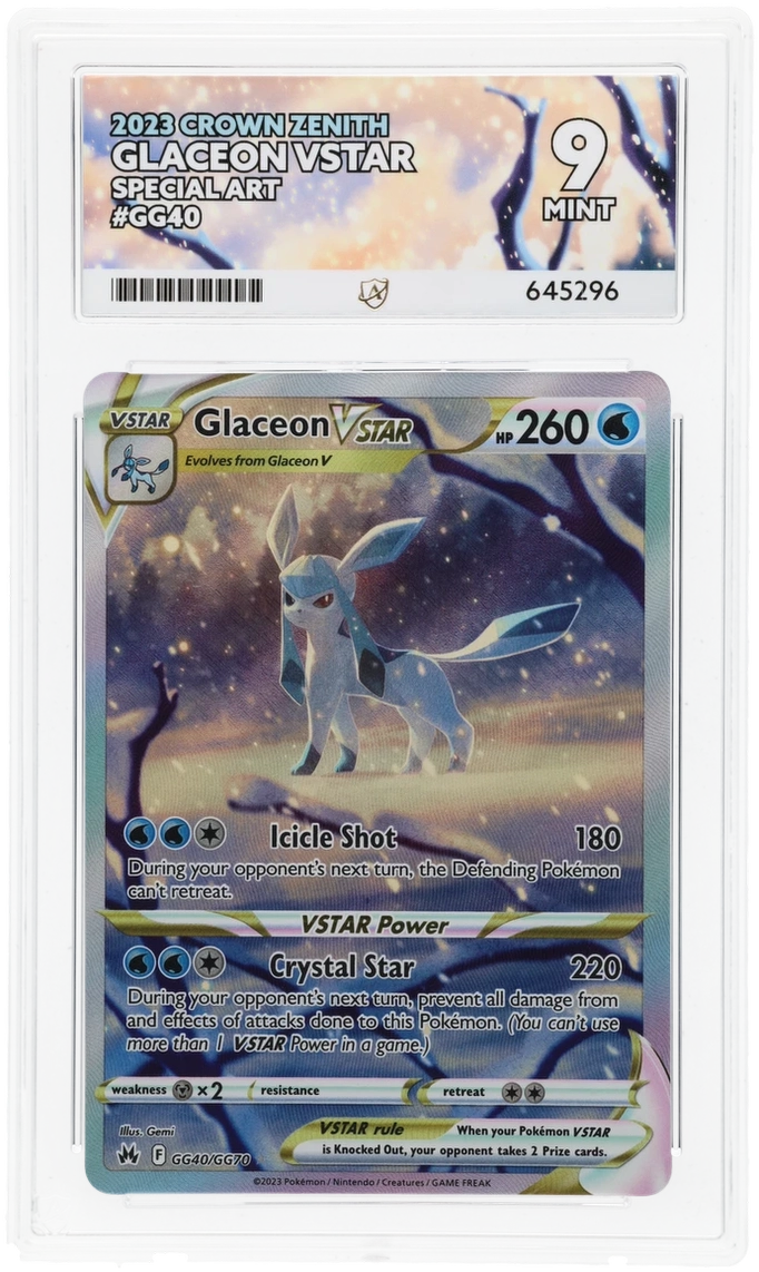 Glaceon VSTAR - ACE 9   (Front)