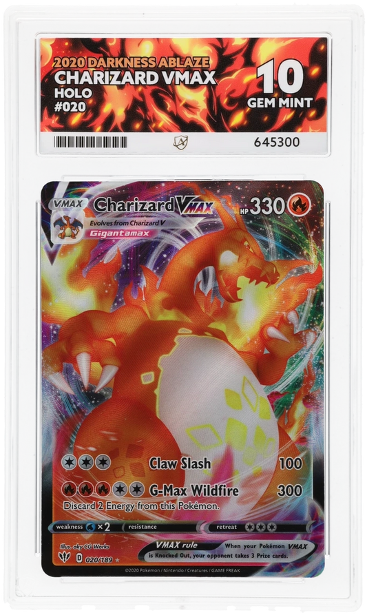 Charizard VMAX - ACE 10   (Front)