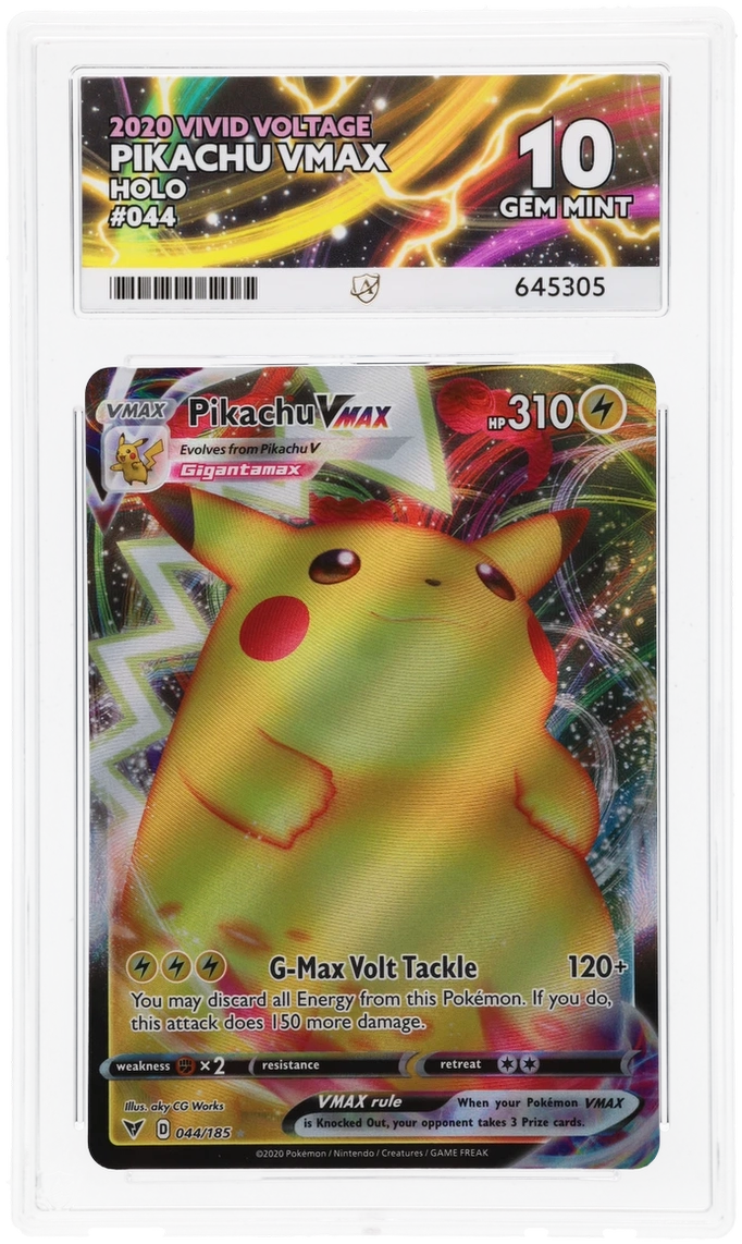 Pikachu VMAX - ACE 10   (Front)