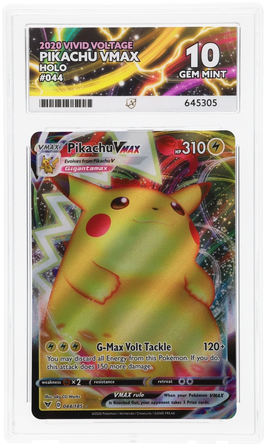 Pikachu VMAX - ACE 10   (Front)