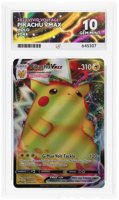 Pikachu VMAX Holo 044/185 - Ace 10 - Vivid Voltage