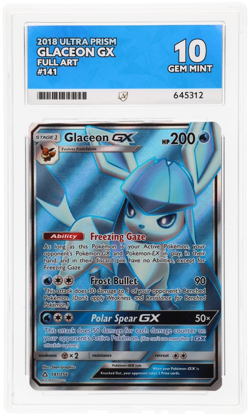 Glaceon GX - ACE 10   (Front)