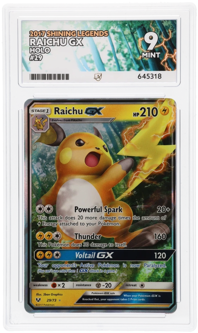 Raichu GX - ACE 9   (Front)