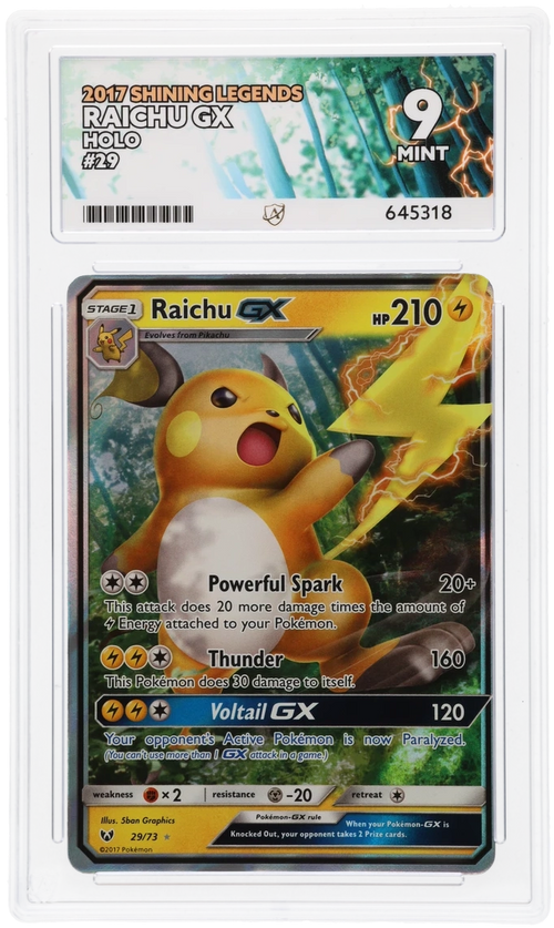 Raichu GX - ACE 9   (Front)