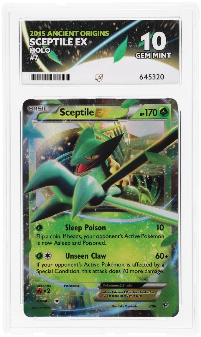 Sceptile EX - ACE 10   (Front)