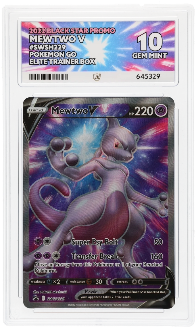 Mewtwo V - ACE 10   (Front)